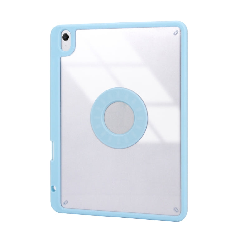 Z102B Pen Slot Bluetooth Keyboard Leather Tablet Case For iPad 10.2 2021/2020/2019 (Sky Blue) - For iPad Pro by PMC TechLife | Online Shopping South Africa | PMC TechLife