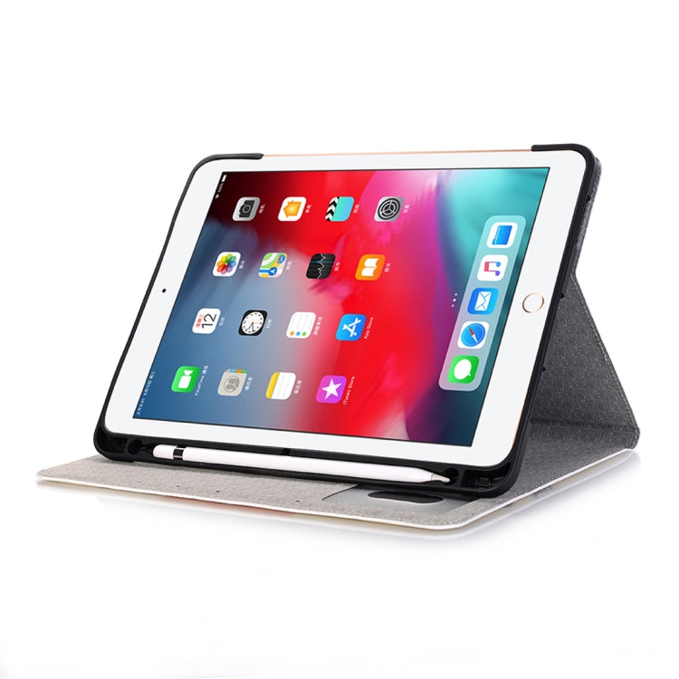 Rabbits Pattern Horizontal Flip Leather Case for iPad Air 11 2024 / iPad Pro 11 inch (2018),with Card Slots & Holder & Wallet & Photo Frame & Pen slot