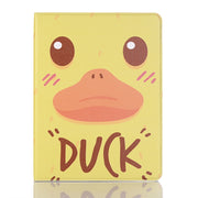 Duck Pattern Horizontal Flip Leather Case for iPad Air 11 2024 / iPad Pro 11 inch (2018),with Card Slots & Holder & Wallet & Photo Frame & Pen slot