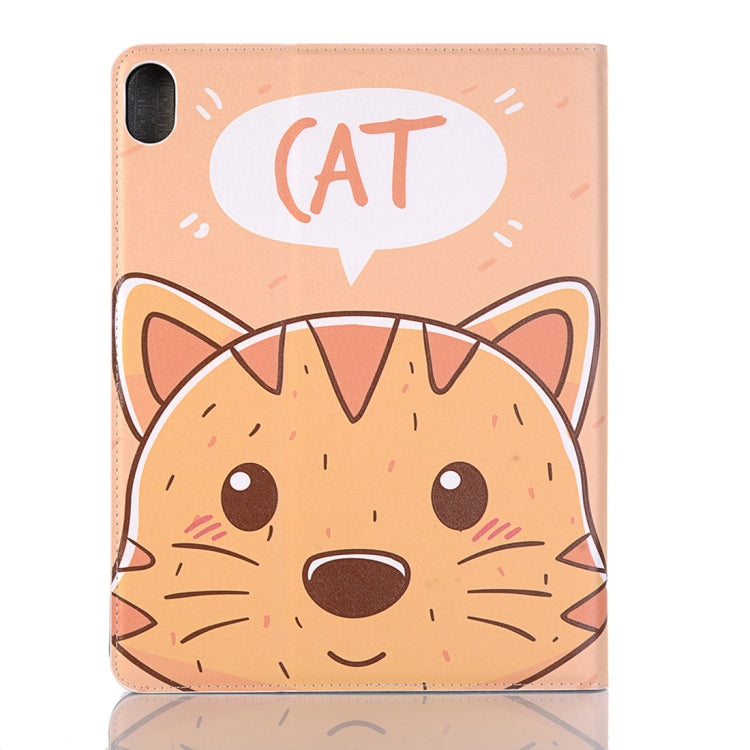 Cat Pattern Horizontal Flip Leather Case for iPad Air 11 2024 / iPad Pro 11 inch (2018),with Card Slots & Holder & Wallet & Photo Frame & Pen slot - iPad Pro 11 (2018) Cases by PMC TechLife | Online Shopping South Africa | PMC TechLife | Buy Now Pay Later Mobicred