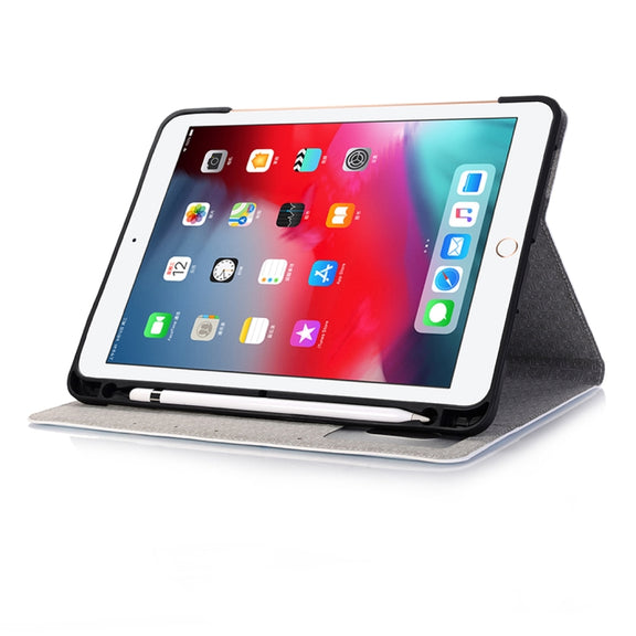 Cat Pattern Horizontal Flip Leather Case for iPad Air 11 2024 / iPad Pro 11 inch (2018),with Card Slots & Holder & Wallet & Photo Frame & Pen slot