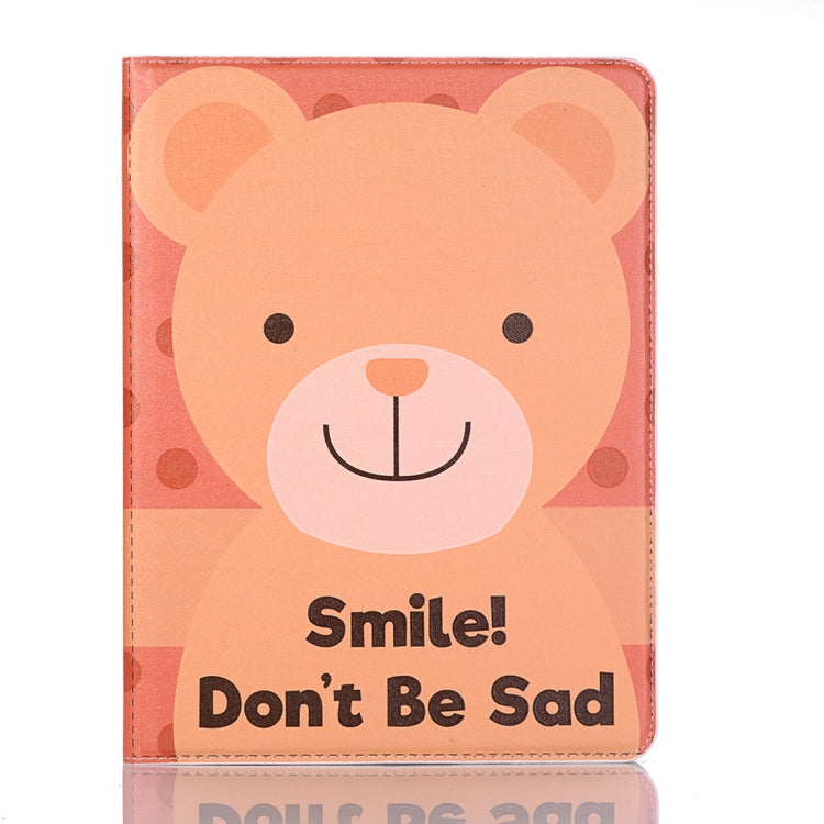 Smile Bear Pattern Horizontal Flip Leather Case for iPad Air 11 2024 / iPad Pro 11 inch (2018),with Card Slots & Holder & Wallet & Photo Frame & Pen slot - iPad Pro 11 (2018) Cases by PMC TechLife | Online Shopping South Africa | PMC TechLife | Buy Now Pay Later Mobicred