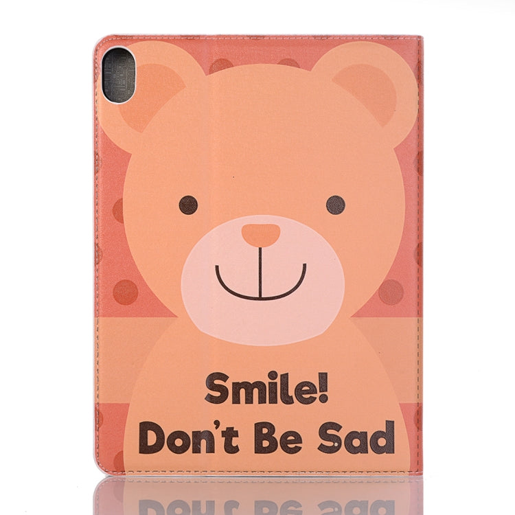 Smile Bear Pattern Horizontal Flip Leather Case for iPad Air 11 2024 / iPad Pro 11 inch (2018),with Card Slots & Holder & Wallet & Photo Frame & Pen slot - iPad Pro 11 (2018) Cases by PMC TechLife | Online Shopping South Africa | PMC TechLife | Buy Now Pay Later Mobicred
