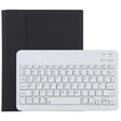 TG11B Detachable Bluetooth White Keyboard + Microfiber Leather Tablet Case for iPad Pro 11 inch (2020), with Pen Slot & Holder (Black) - For iPad Pro by PMC TechLife | Online Shopping South Africa | PMC TechLife