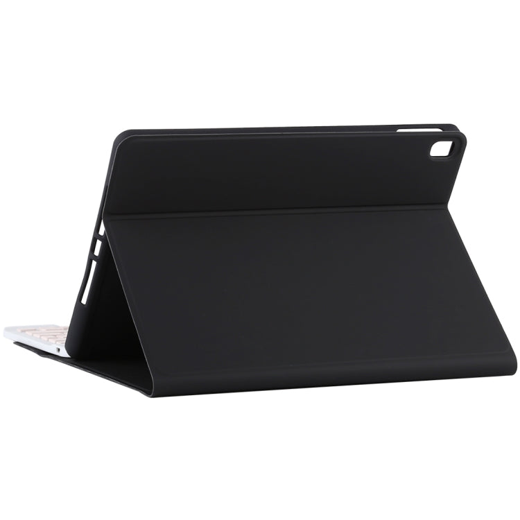 TG11B Detachable Bluetooth Pink Keyboard + Microfiber Leather Tablet Case for iPad Pro 11 inch (2020), with Pen Slot & Holder (Black) - For iPad Pro by PMC TechLife | Online Shopping South Africa | PMC TechLife