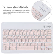 TG11B Detachable Bluetooth Pink Keyboard + Microfiber Leather Tablet Case for iPad Pro 11 inch (2020), with Pen Slot & Holder (Purple)