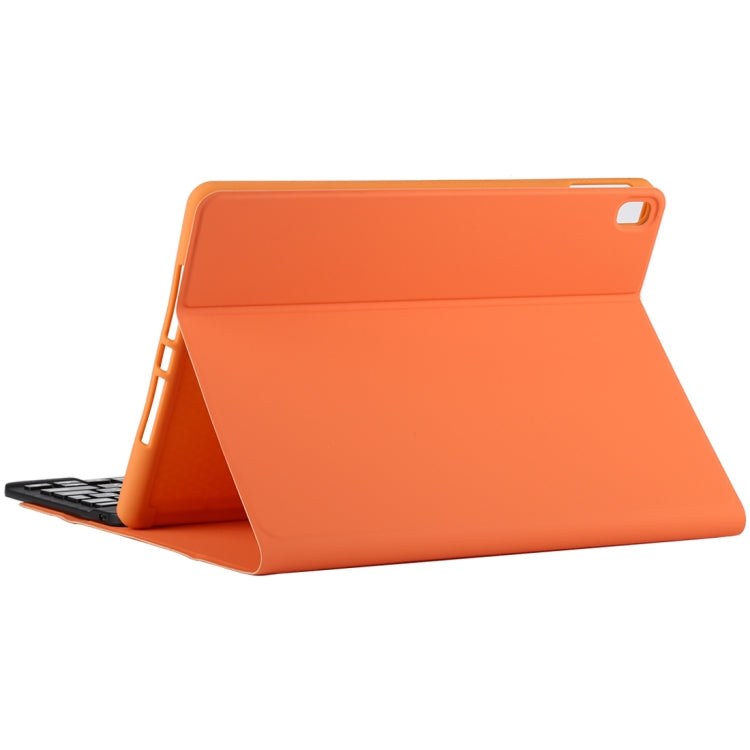 TG11B Detachable Bluetooth Black Keyboard + Microfiber Leather Tablet Case for iPad Pro 11 inch (2020), with Pen Slot & Holder (Orange) - For iPad Pro by PMC TechLife | Online Shopping South Africa | PMC TechLife
