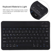 TG11B Detachable Bluetooth Black Keyboard + Microfiber Leather Tablet Case for iPad Pro 11 inch (2020), with Pen Slot & Holder (Purple)