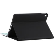 TG11B Detachable Bluetooth Green Keyboard + Microfiber Leather Tablet Case for iPad Pro 11 inch (2020), with Pen Slot & Holder (Black)