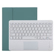 TG11BC Detachable Bluetooth White Keyboard Microfiber Leather Tablet Case for iPad Pro 11 inch (2020), with Touchpad & Pen Slot & Holder (Dark Green) - For iPad Pro by PMC TechLife | Online Shopping South Africa | PMC TechLife