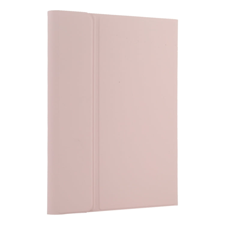 TG11BC Detachable Bluetooth White Keyboard Microfiber Leather Tablet Case for iPad Pro 11 inch (2020), with Touchpad & Pen Slot & Holder (Pink) - For iPad Pro by PMC TechLife | Online Shopping South Africa | PMC TechLife
