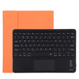 TG11BC Detachable Bluetooth Black Keyboard Microfiber Leather Tablet Case for iPad Pro 11 inch (2020), with Touchpad & Pen Slot & Holder (Orange) - free shipping - PMC TechLife - Order now!