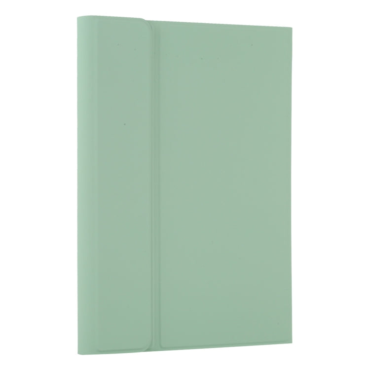 TG11BC Detachable Bluetooth Green Keyboard Microfiber Leather Tablet Case for iPad Pro 11 inch (2020), with Touchpad & Pen Slot & Holder (Green) - For iPad Pro by PMC TechLife | Online Shopping South Africa | PMC TechLife