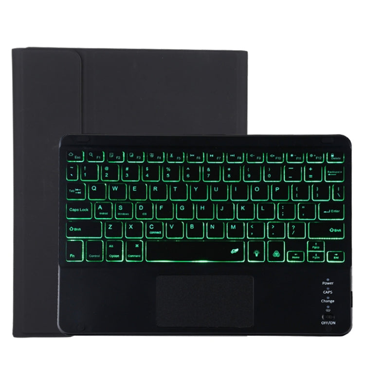 TG11BCS Detachable Bluetooth Black Keyboard Microfiber Leather Tablet Case for iPad Pro 11 inch (2020), with Backlight & Touchpad & Pen Slot & Holder (Black) - For iPad Pro by PMC TechLife | Online Shopping South Africa | PMC TechLife