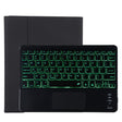 TG11BCS Detachable Bluetooth Black Keyboard Microfiber Leather Tablet Case for iPad Pro 11 inch (2020), with Backlight & Touchpad & Pen Slot & Holder (Black) - For iPad Pro by PMC TechLife | Online Shopping South Africa | PMC TechLife