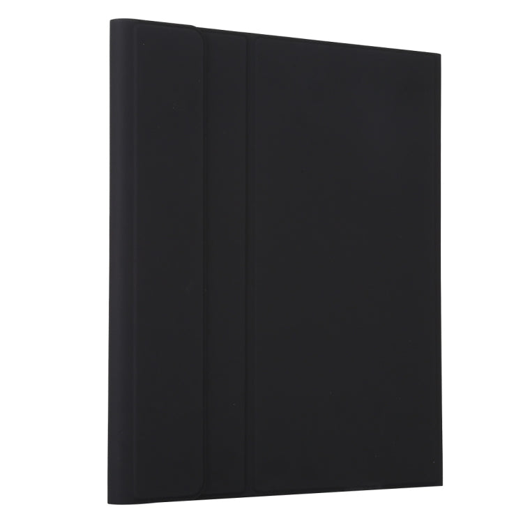 TG11BCS Detachable Bluetooth Black Keyboard Microfiber Leather Tablet Case for iPad Pro 11 inch (2020), with Backlight & Touchpad & Pen Slot & Holder (Black)