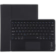 TG97BC Detachable Bluetooth Black Keyboard + Microfiber Leather Tablet Case for iPad 9.7 inch, with Touch Pad & Pen Slot & Holder(Black) - Universal by PMC TechLife | Online Shopping South Africa | PMC TechLife