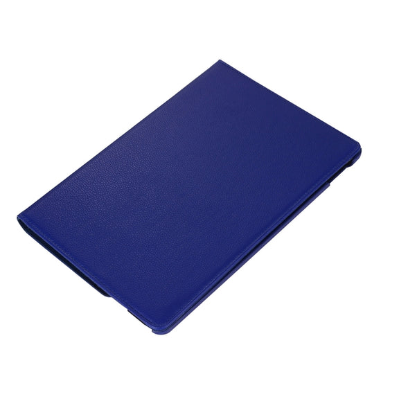 Litchi Texture 360 Degree Spin Multi-function Horizontal Flip Leather Protective Case with Holder for iPad Pro 10.5 inch / iPad Air (2019) (Dark Blue)