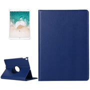 Litchi Texture 360 Degree Spin Multi-function Horizontal Flip Leather Protective Case with Holder for iPad Pro 10.5 inch / iPad Air (2019) (Navy Blue)