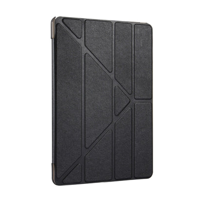 For iPad Pro 10.5 inch Silk Texture Horizontal Deformation Flip Leather Case with 4-folding Holder & Sleep / Wake-up(Black) - iPad Pro 10.5 inch Cases by PMC Jewellery | Online Shopping South Africa | PMC Jewellery | Buy Now Pay Later Mobicred