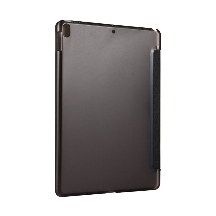 For iPad Pro 10.5 inch Silk Texture Horizontal Deformation Flip Leather Case with 4-folding Holder & Sleep / Wake-up(Black) - iPad Pro 10.5 inch Cases by PMC Jewellery | Online Shopping South Africa | PMC Jewellery | Buy Now Pay Later Mobicred