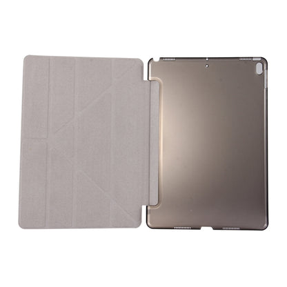 For iPad Pro 10.5 inch Silk Texture Horizontal Deformation Flip Leather Case with 4-folding Holder & Sleep / Wake-up(Black) - iPad Pro 10.5 inch Cases by PMC Jewellery | Online Shopping South Africa | PMC Jewellery | Buy Now Pay Later Mobicred