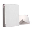 For iPad Pro 10.5 inch Silk Texture Horizontal Deformation Flip Leather Case with 4-folding Holder & Sleep / Wake-up(White) - iPad Pro 10.5 inch Cases by PMC TechLife | Online Shopping South Africa | PMC TechLife | Buy Now Pay Later Mobicred