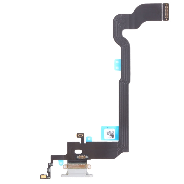 Original Charging Port Flex Cable for iPhone X (White) - Flex Cable by PMC TechLife | Online Shopping South Africa | PMC TechLife | Buy Now Pay Later Mobicred