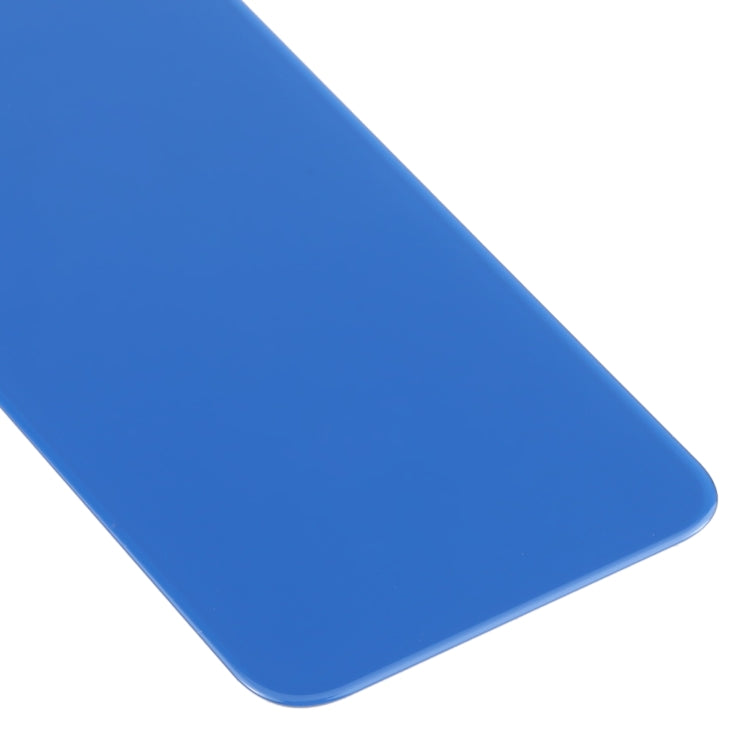 Easy Replacement Big Camera Hole Glass Back Battery Cover for iPhone X / XS(Blue) - Back Cover by PMc TechLife | Online Shopping South Africa | PMc TechLife | Buy Now Pay Later Mobicred