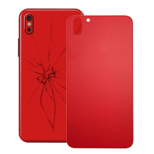 Glass Battery Back Cover for iPhone X(Red) - Back Cover by PMC TechLife | Online Shopping South Africa | PMC TechLife | Buy Now Pay Later Mobicred