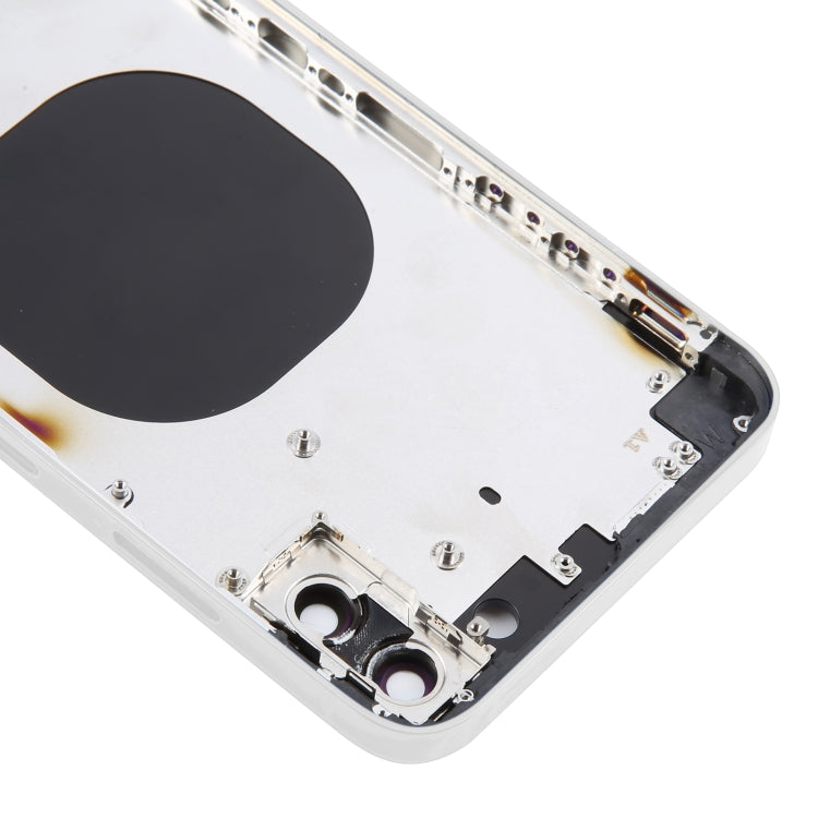 Back Cover with Appearance Imitation of iP14 Pro Max for iPhone XS Max(White) - Back Cover by PMC Jewellery | Online Shopping South Africa | PMC Jewellery | Buy Now Pay Later Mobicred