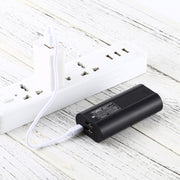 TOMO P2 USB Smart 2 Battery Charger with  Indicator Light for 18650 Li-ion Battery(Black)