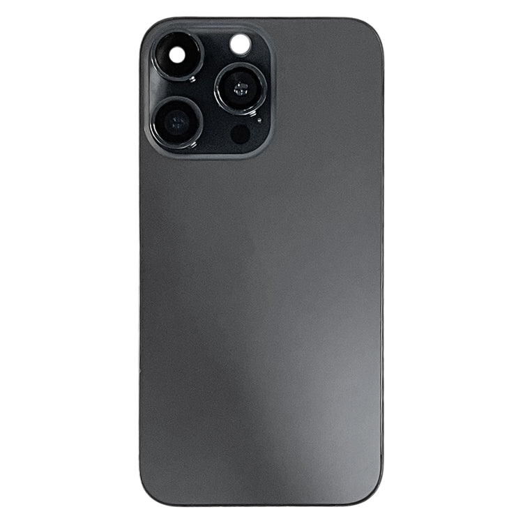 Back Cover with Appearance Imitation of iP15 Pro for iPhone XR(Black) - free shipping - PMC TechLife - Order now!