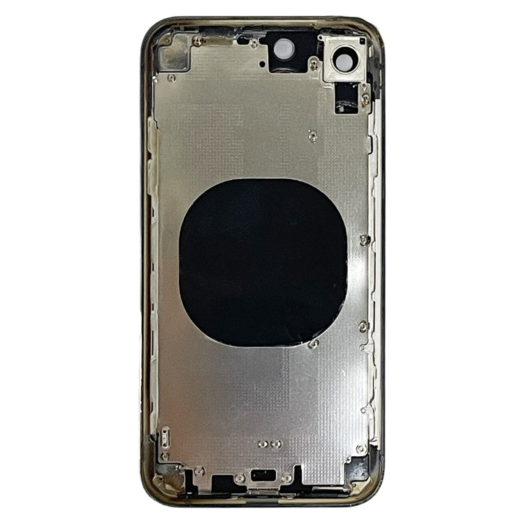 Back Cover with Appearance Imitation of iP15 Pro for iPhone XR(Titanium Gray) - Back Cover by PMC TechLife | Online Shopping South Africa | PMC TechLife | Buy Now Pay Later Mobicred