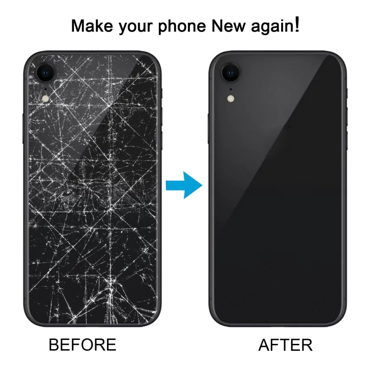 Back Cover with Appearance Imitation of iP15 Pro for iPhone XR(Blue) - Back Cover by PMC TechLife | Online Shopping South Africa | PMC TechLife | Buy Now Pay Later Mobicred