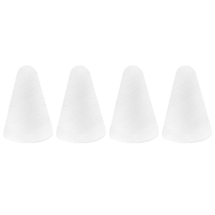 4 PCS Non-slip Mute Wear-resistant Nib Cover for Apple Pencil 1 / 2 (Transparent) - Pencil Accessories by PMC Jewellery | Online Shopping South Africa | PMC Jewellery | Buy Now Pay Later Mobicred