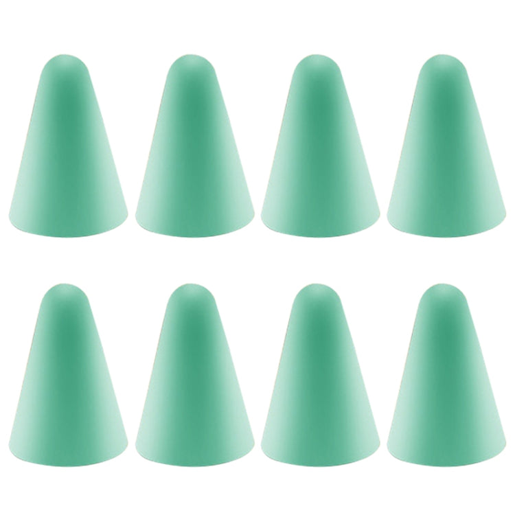 8 PCS Non-slip Mute Wear-resistant Nib Cover for Apple Pencil 1 / 2(Mint Green) - Pencil Accessories by PMC Jewellery | Online Shopping South Africa | PMC Jewellery | Buy Now Pay Later Mobicred