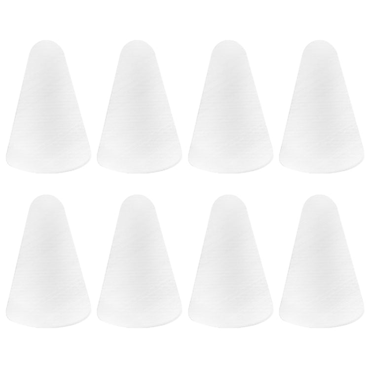 8 PCS Non-slip Mute Wear-resistant Nib Cover for Apple Pencil 1 / 2(Transparent) - Pencil Accessories by PMC Jewellery | Online Shopping South Africa | PMC Jewellery | Buy Now Pay Later Mobicred