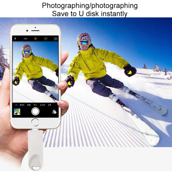 S29 3 in 1 16GB Micro USB + USB + 8 Pin Interface Metal Twister Flash Disk(Silver)