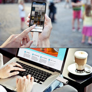 S29 3 in 1 16GB Micro USB + USB + 8 Pin Interface Metal Twister Flash Disk(Silver)