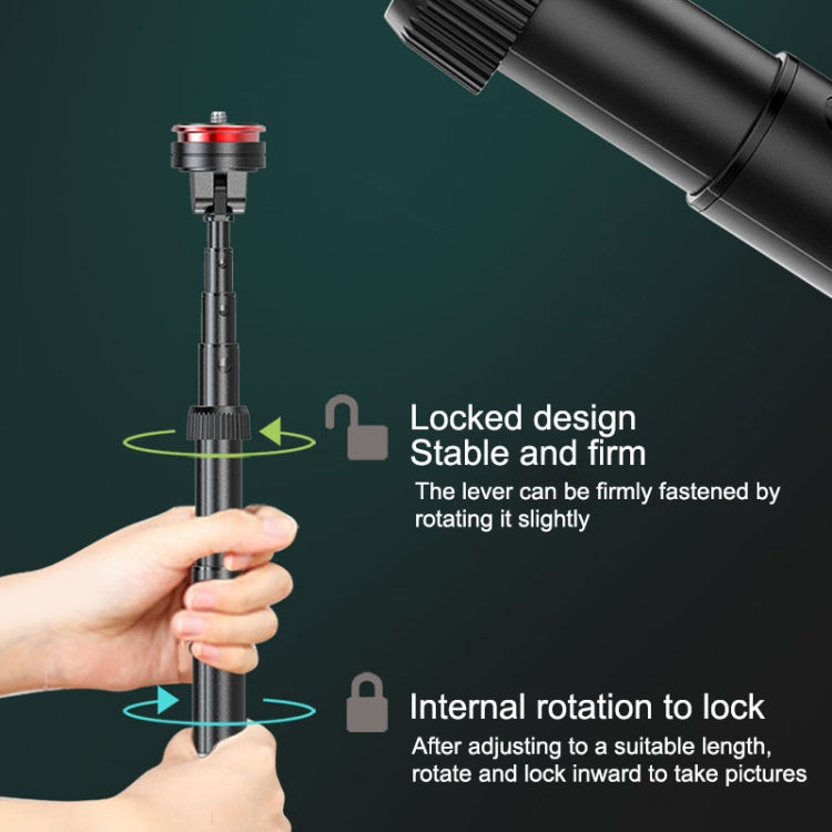 Aluminum Alloy Mobile Phone Bluetooth Selfie Stick Live Floor Tripod Bracket, Height: 1.5m - Selfie Sticks by PMC TechLife | Online Shopping South Africa | PMC TechLife | Buy Now Pay Later Mobicred