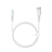 Mcdodo CA-6362 Flying Fish Series 8 Pin to USB LED Cable, Length: 1.8m(White)