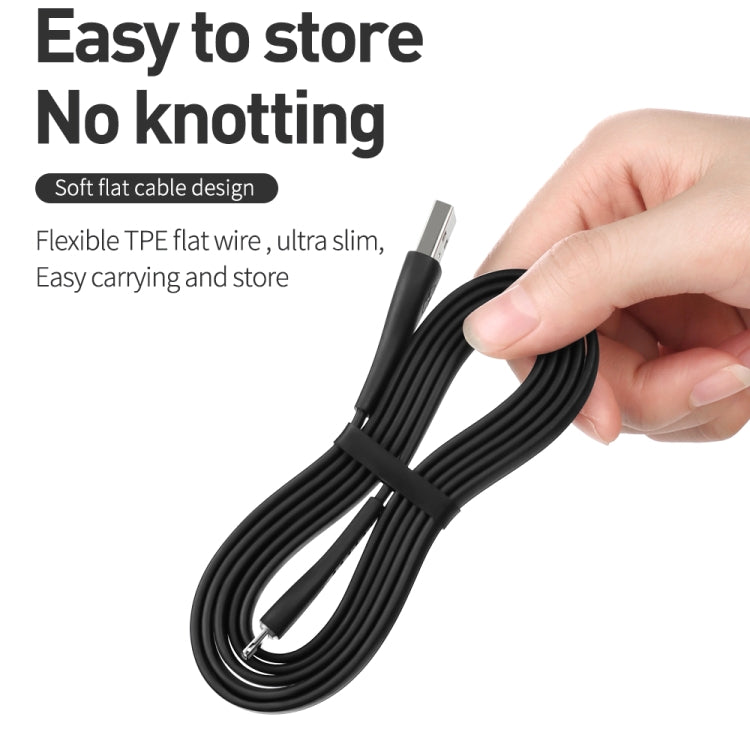 Mcdodo CA-6362 Flying Fish Series 8 Pin to USB LED Cable, Length: 1.8m(White) - free shipping - PMC Jewellery - Order now!