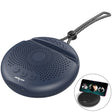ZEALOT S24 Portable Stereo Bluetooth Speaker with Lanyard & Mobile Card Slot Holder, Supports Hands-free Call & TF Card (Dark Blue) - free shipping - PMC Jewellery - Order now!