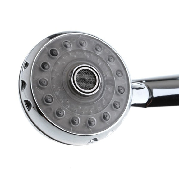 SDS-A21 15 LEDs ABS Temperature Sensor RGB LED Shower Head, Size: 22 x 8 x 4.5cm, Interface:  20mm