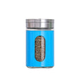 Stainless Steel Lid Glass Seasoning Jar Kitchen Supplies (Blue) - Condiment Bottles & Hip Flasks by PMC TechLife | Online Shopping South Africa | PMC TechLife | Buy Now Pay Later Mobicred