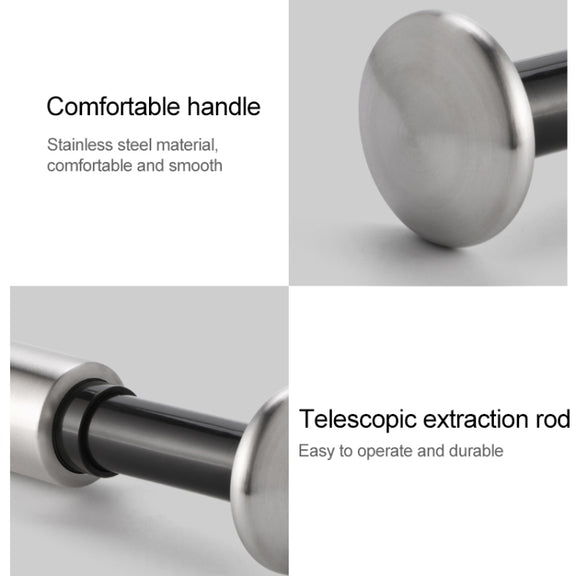 Original Xiaomi Youpin CircleJoy Stainless Steel Red Wine Preservation Stopper Set, Style: 4 Stoppers in One Pump