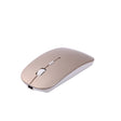 MC-008 Bluetooth 3.0 Battery Charging Wireless Mouse for Laptops and Android System Mobile Phone (Gold) - free shipping - PMC TechLife - Order now!