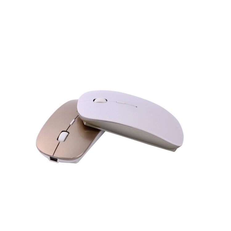 MC-008 Bluetooth 3.0 Battery Charging Wireless Mouse for Laptops and Android System Mobile Phone (White) - Wireless Mice by PMC Jewellery | Online Shopping South Africa | PMC Jewellery | Buy Now Pay Later Mobicred