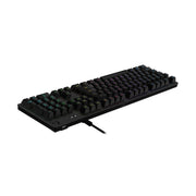 Logitech G512 RGB C-axis Mechanical Wired Gaming Keyboard, Length: 1.8m (Black)